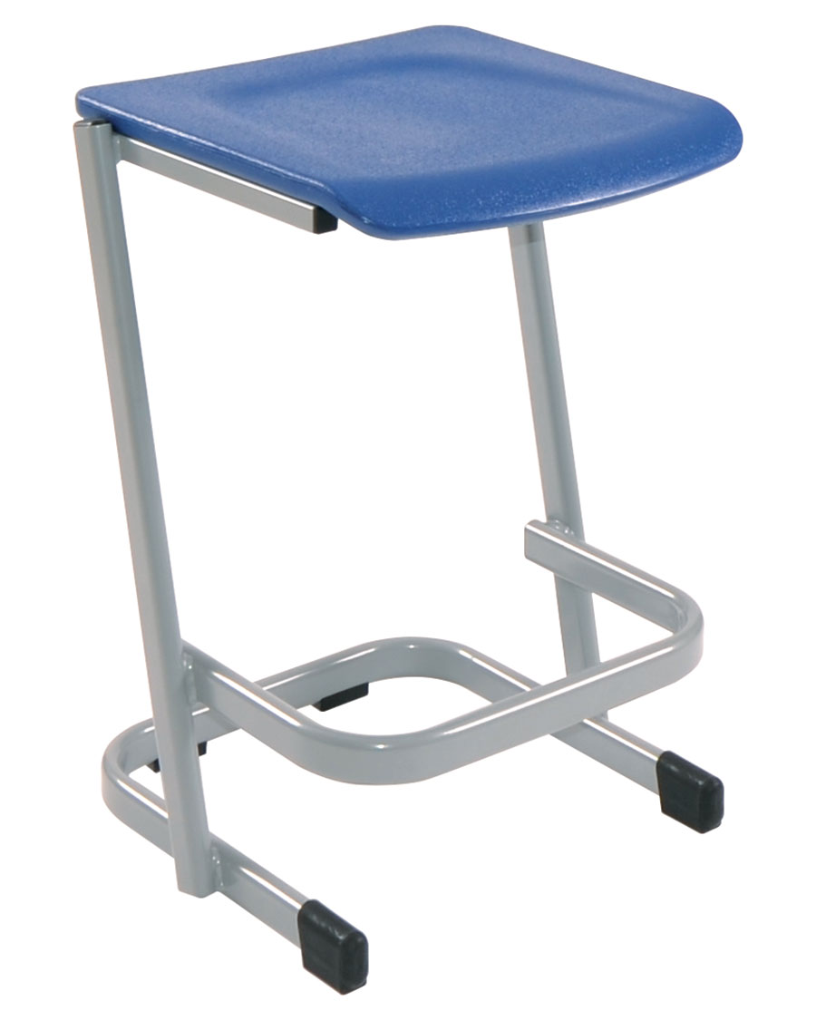 Alpha® StacTek Plastic Seat Stool